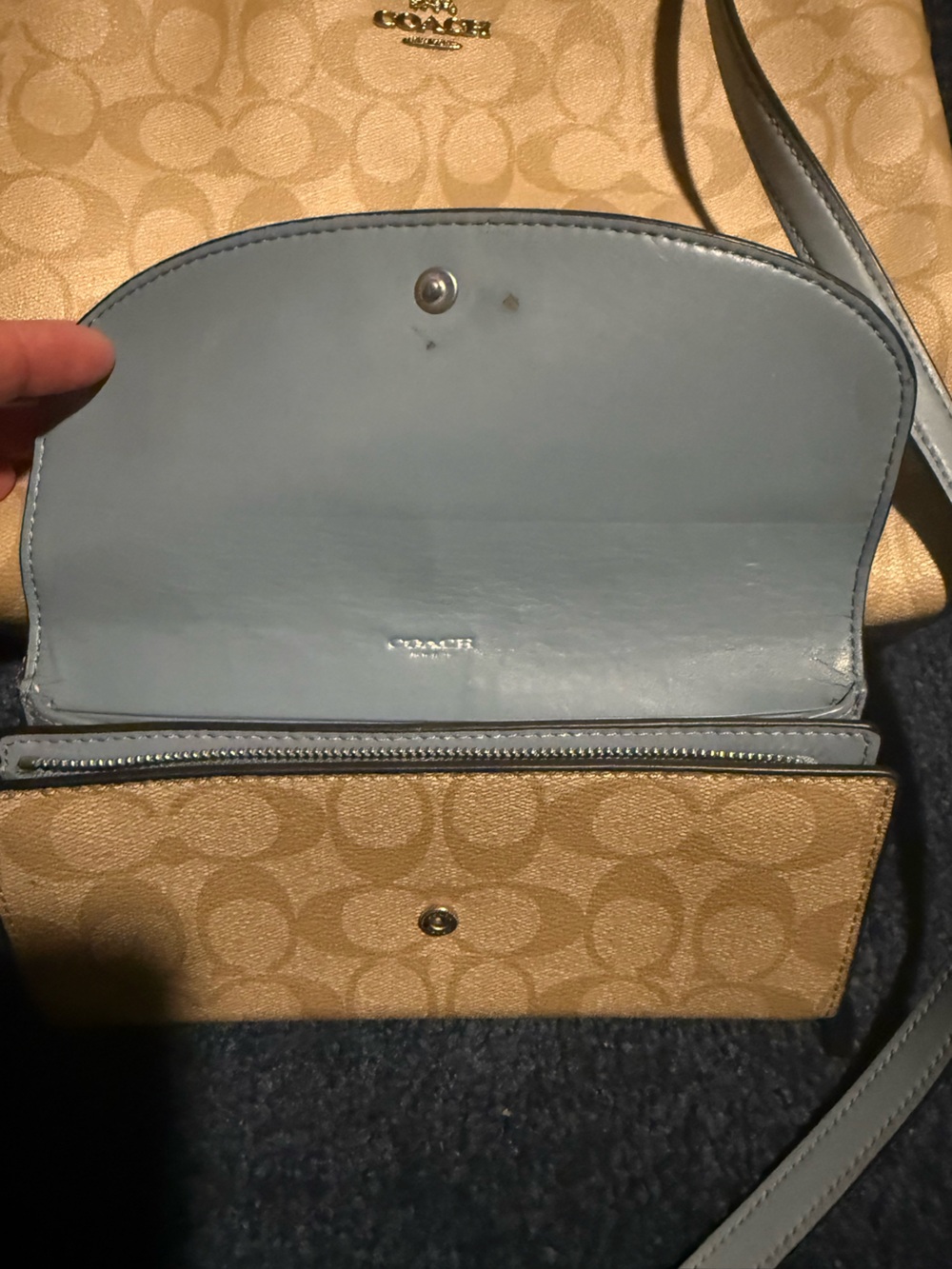 Coach crossbody and wallet set - Picture 3 of 8